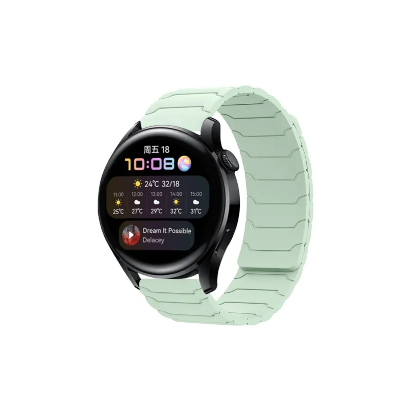 MSSM Huawei Compatibility Watch Band 210mm 46 Watch Dial Silicone Material-8