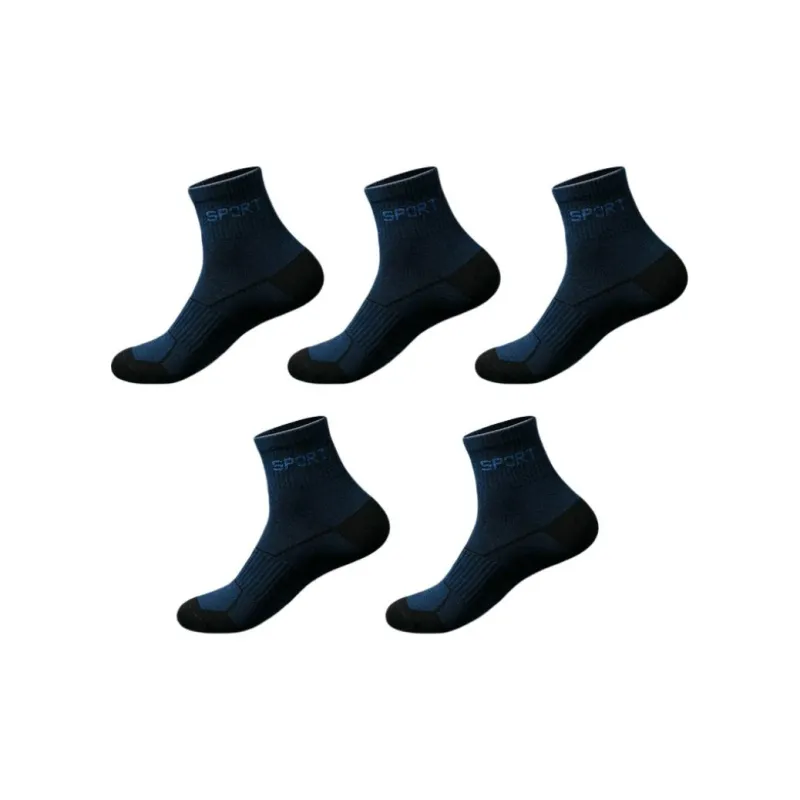 Lanza Mid Calf Socks Men's 5 Pack-9