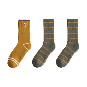 YUZHAOLIN Mid Calf Socks Men's Multi double Loading