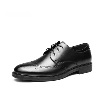 AOKANG Dress Shoes Men Low Top
