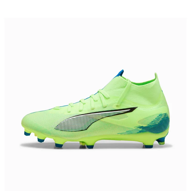 PUMA Anti-Slip Wear-Resistant Soccer Shoes Women's Cyan Green-0