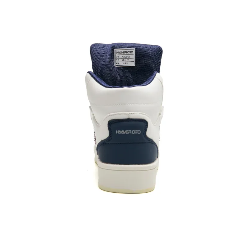 KAAVER OTTO Wear resistant And Lightweight High Top Skateboard Shoes Unisex Cinnabar Box Included-6