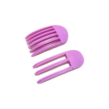 Left Europe Acrylic Hair Clips Women's