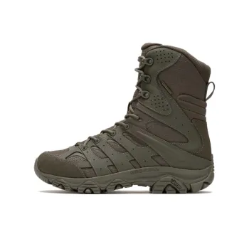 MERRELL MOAB 3 Wear-Resistant Slip-Resistant Crew Outdoor Boots Unisex Dark Olive