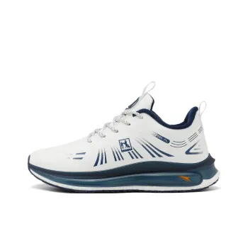 Kinglake Cushioning Anti-Slip And Wear-Resistant Low-Top Casual Running Shoes Unisex White