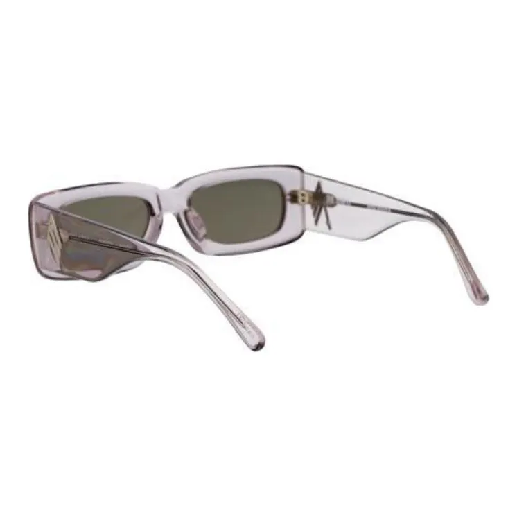 The Attico X Linda Farrow Mini Marfa Rectangle Frame Sunglasses-3