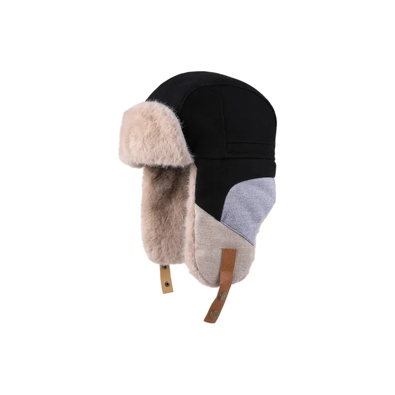 DENSSYNE Woolen Trapper Hats Unisex-1