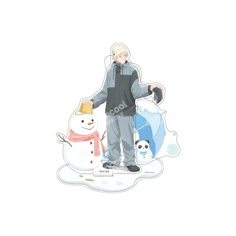 MANCOOL Merch Skip And Loafer Animation Standee Rock Kura Mitsumi Shigeru Kei Badges-4