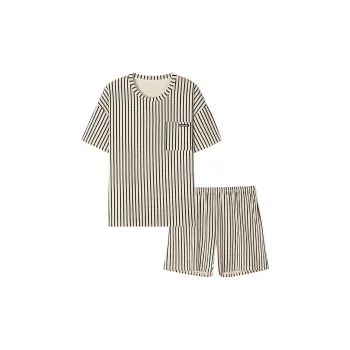MIIOW Pajama Set Women's Striped