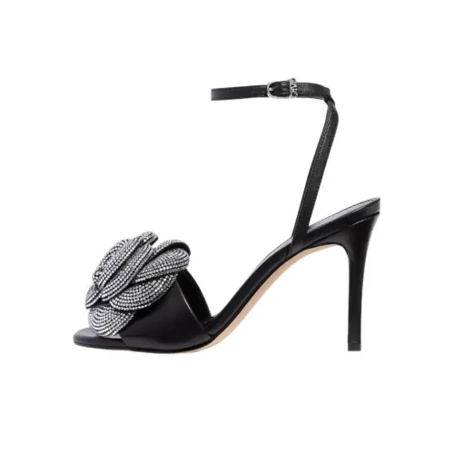 MICHAEL KORS Elodie Strap Sandals 8.9cm Women's Black