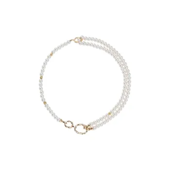 IDOKAWA Faux Pearl Necklaces Women's