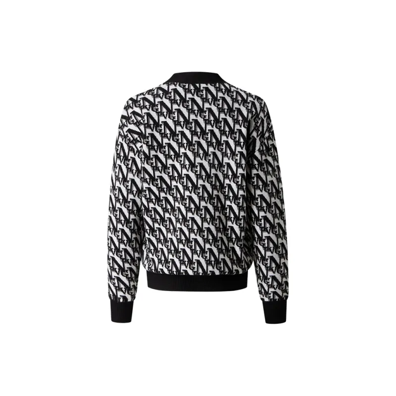 NAVIGARE Knitwear Women's Night Black White-1