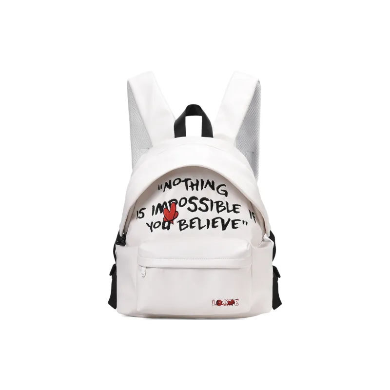 LOVVVVE PU Backpack Regular Unisex Blue-5