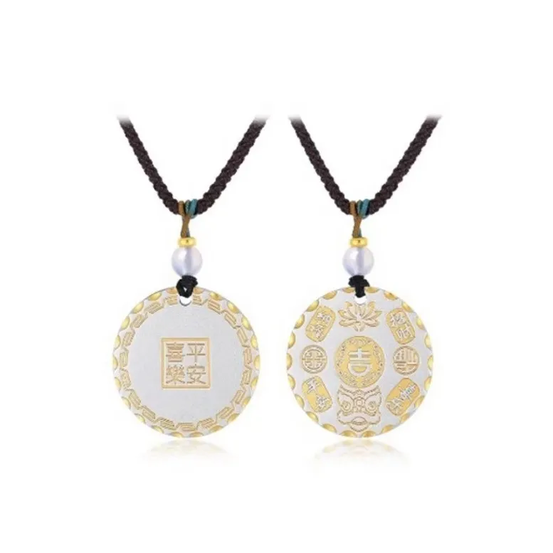 Brahmacharya 999 Fine Silver Necklaces Unisex-0