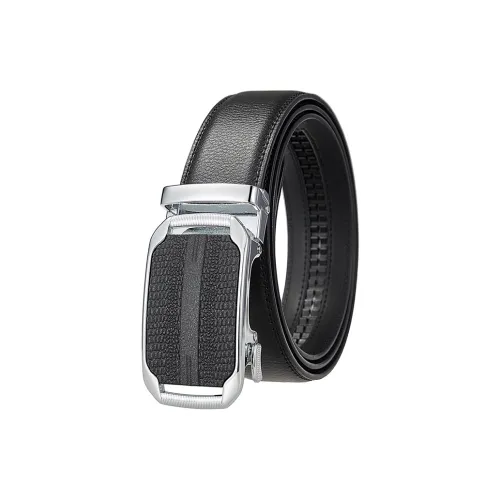 YUZHAOLIN Cow Split Leather Leather Belts Men's 3.5CM