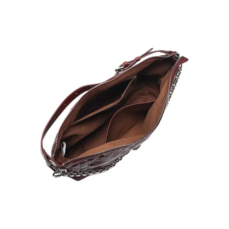 GELANNI PU Shoulder Bag Women's Ancora Red-4