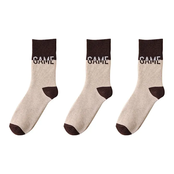 YUZHAOLIN Mid Calf Socks Men's Multi double Loading-14