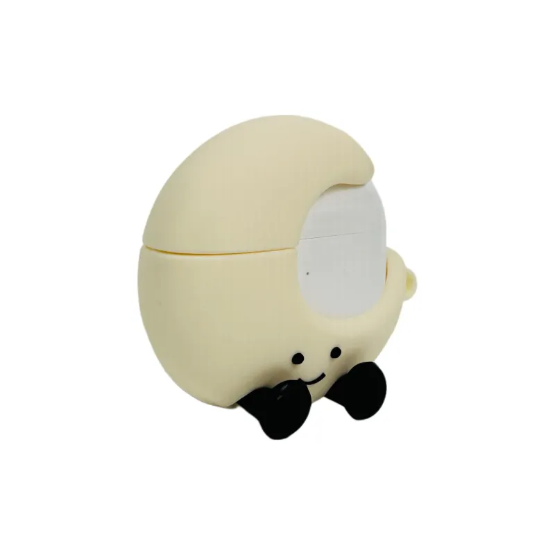 Sopi Compatibility With Apple AirPods 4/2/3/AirPods Pro/Pro 2 Silicone Moon Stars Pendant Headphone Cases-5