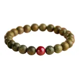 [Diving Grade]Old Green Sandalwood-Zisha (Purple Clay) 8mm