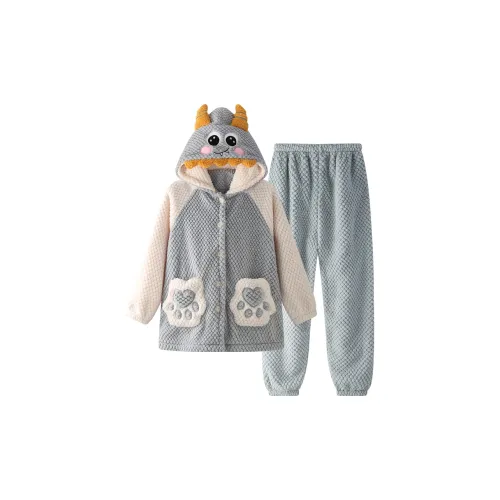 OUSHIBO Pajama Set Women's Image Color