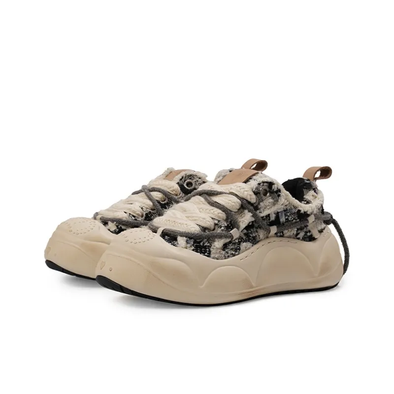 JUZI Wear-Resistant Low-Top Canvas Shoes Women's-11