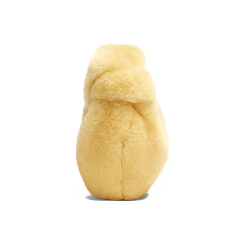 Bottega Veneta JODIE Wool Fuzzy Handheld Handbag Mini Women's Chick Yellow-2