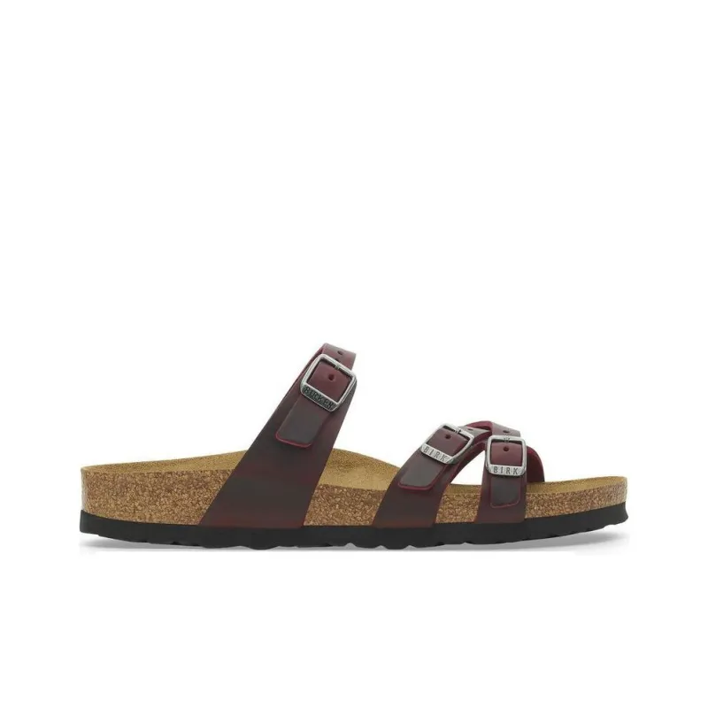 Birkenstock Franca EVA Slip-Resistant Slide Slippers Women's Deep Red-1