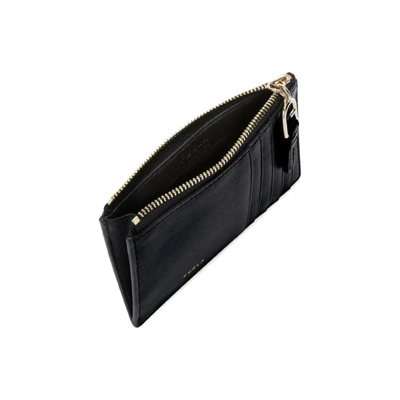 Furla Leather Wallet Women's Black-2