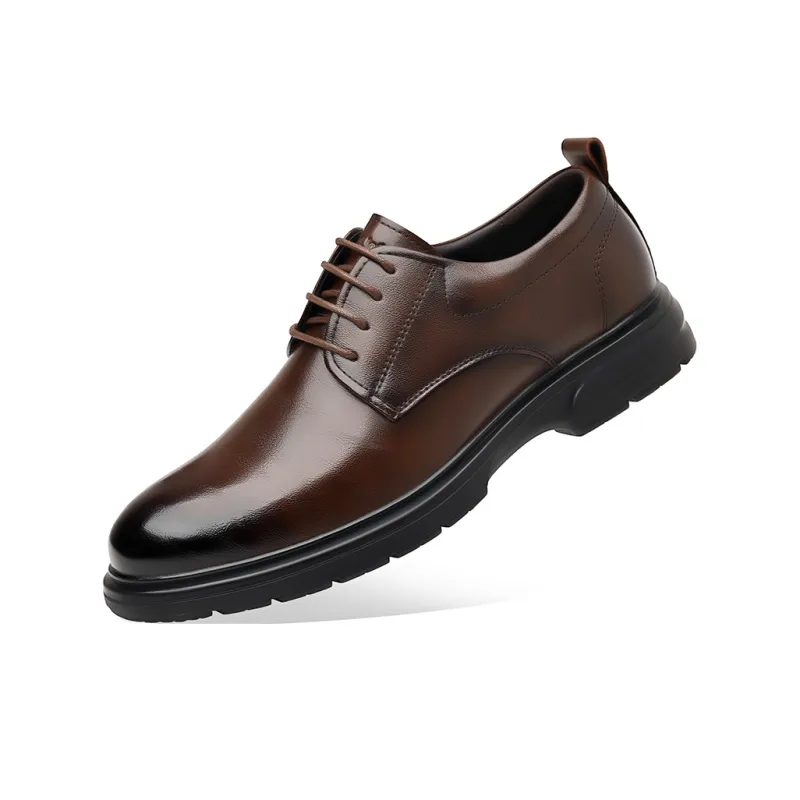 Mulinsen Men's Casual Shoes Men Low Top Brown-8