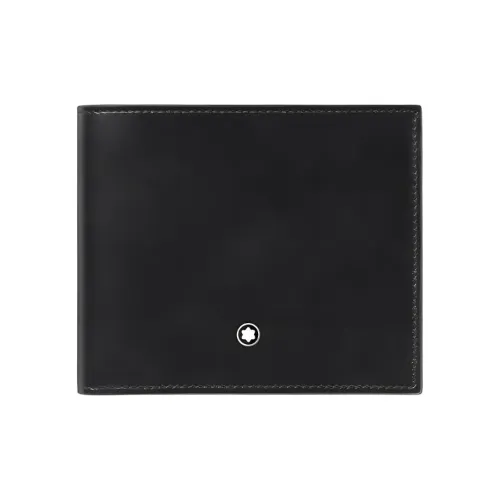MONTBLANC Meisterstuck Cow Leather Wallet Men's Black