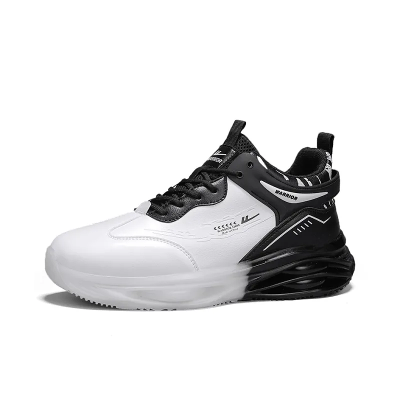 WARRIOR Basketball Shoes Men Low Top Black/White, Black/Beige, Blue/Beige, Gray/White, Blue-1