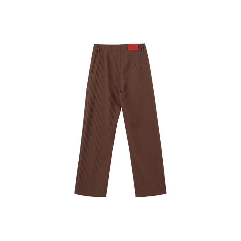 REDH Casual Pants Unisex Dark Brown-1