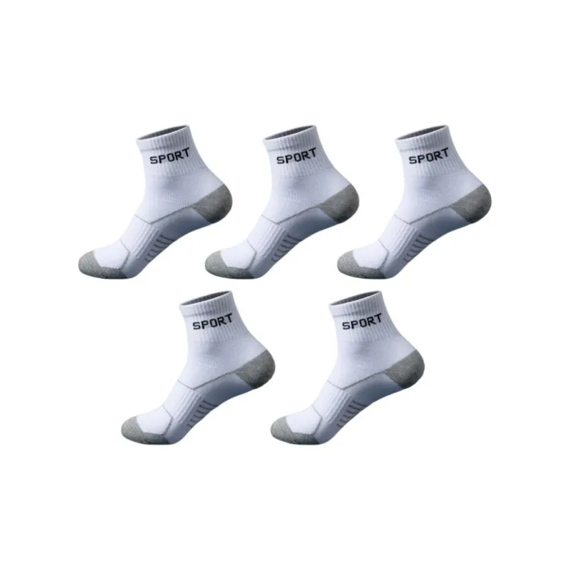 Lanza Mid Calf Socks Men's 5 Pack-0