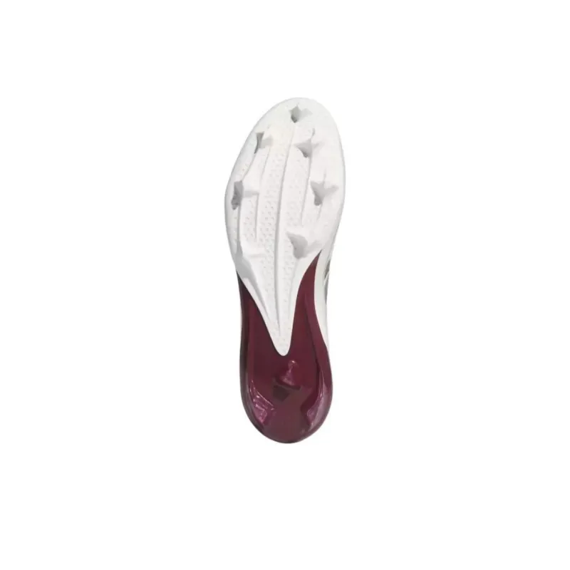 Adidas Adizero Electric Anti Slip Wear Resistant Soccer Shoes Men's White Red-5