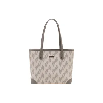 OTA PU Campus Students Large Capacity Shoulder Bag Shoulder Bag Tote Women's Glacier Blue Rock Brown Ecru Truffle Black