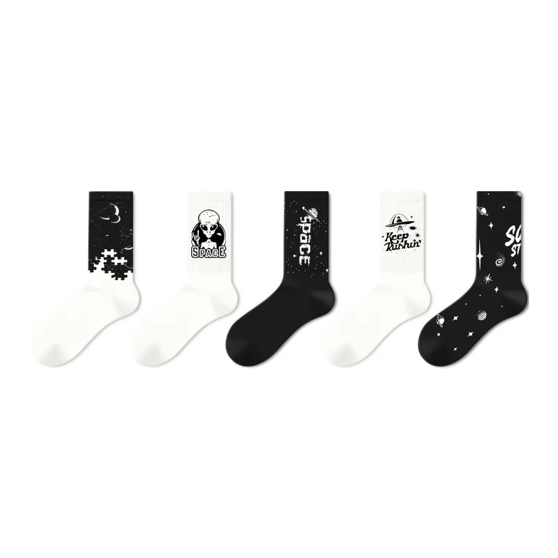 Mast Point Mid Calf Socks Unisex-16