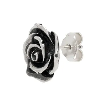 EMANUELE BICOCCHI 925 Sterling Silver Stud Earrings Men's Silver