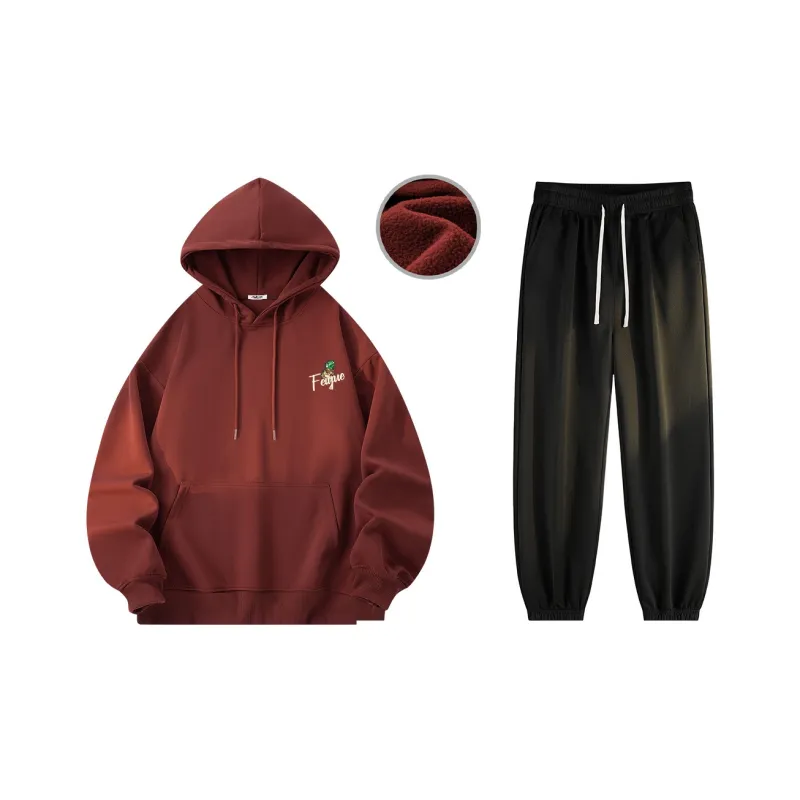 Feiyue Sweatshirt Sets Unisex-33