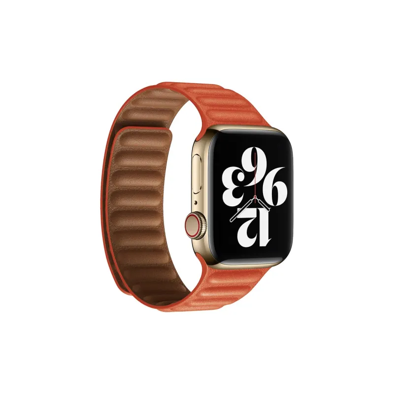 ZHENGGUANG Watch Band Apple Compatibility Leather-5