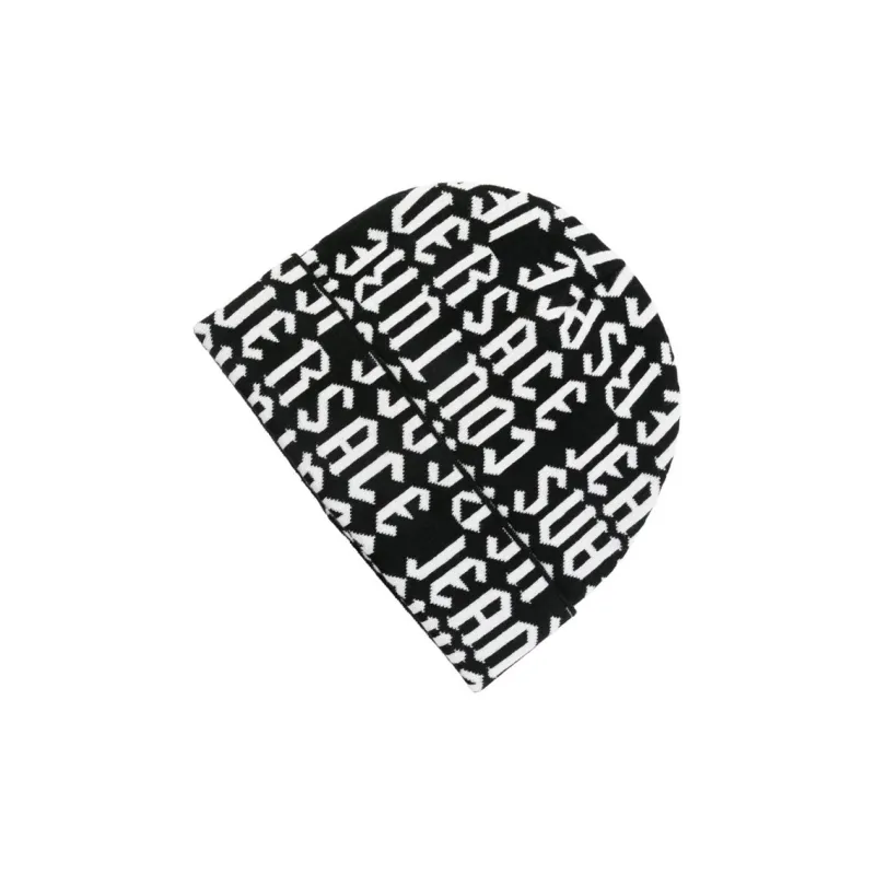 VERSACE JEANS COUTURE Logo-jacquard Beanie Hat-1