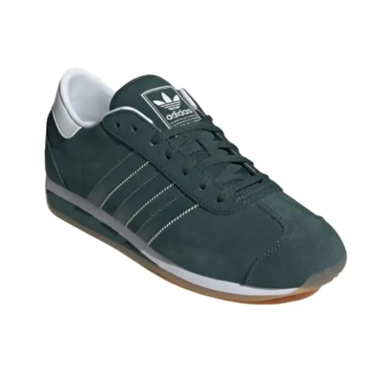 Adidas Originals Country 2 Anti Slip Wear Resistant Low Top Running Shoes Unisex Green-2