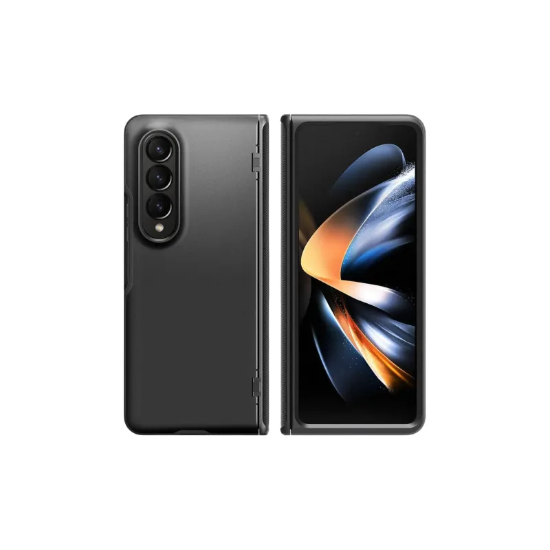 Spigen TPU Material Impact-Resistant Protection Phone Cases Compatible With Galaxy Z Fold 4 Business Formal-2