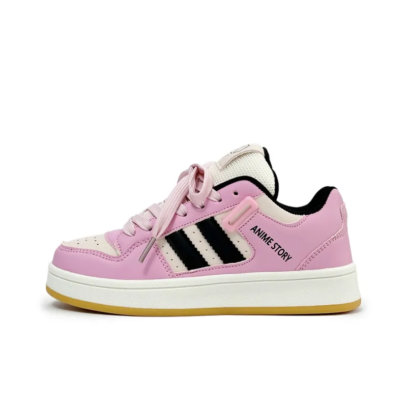 Wooden Rabbit Low Top Skateboard Shoes Unisex-30