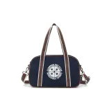 Dark Blue Denim/Brown