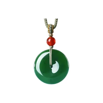 Zhen Yu Zhen Pin Hetian Jade Necklaces Jasper Unisex