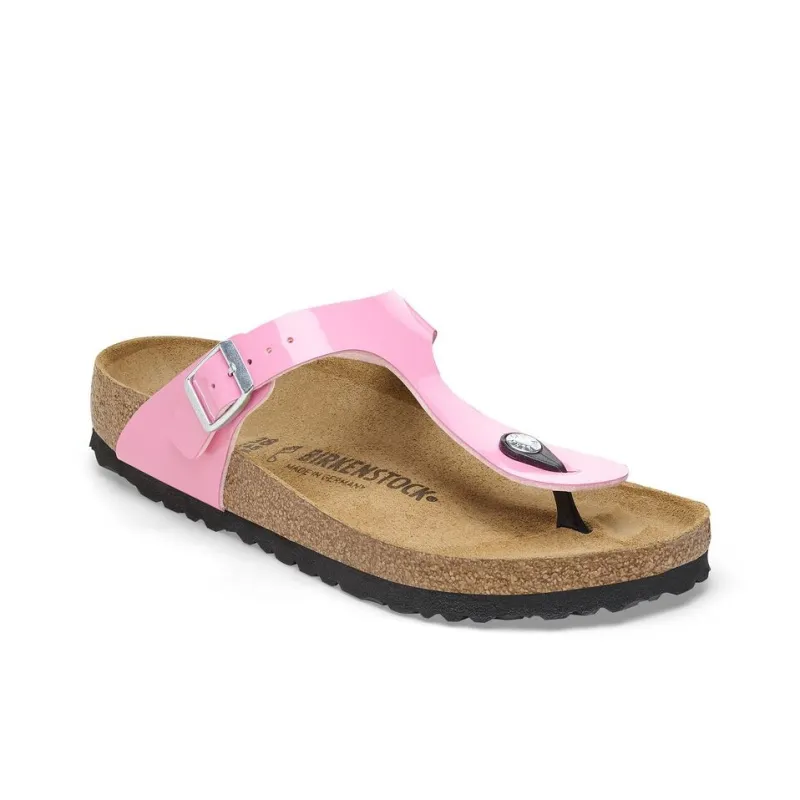 Birkenstock Gizeh Series Abrasion-Resistant Flip Flops Women's Candy Pink Regular-1