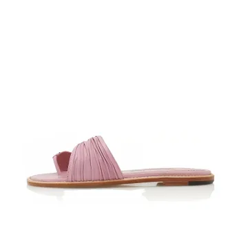 MANOLO BLAHNIK Tibo Quiet Slide Slippers Women's Pink