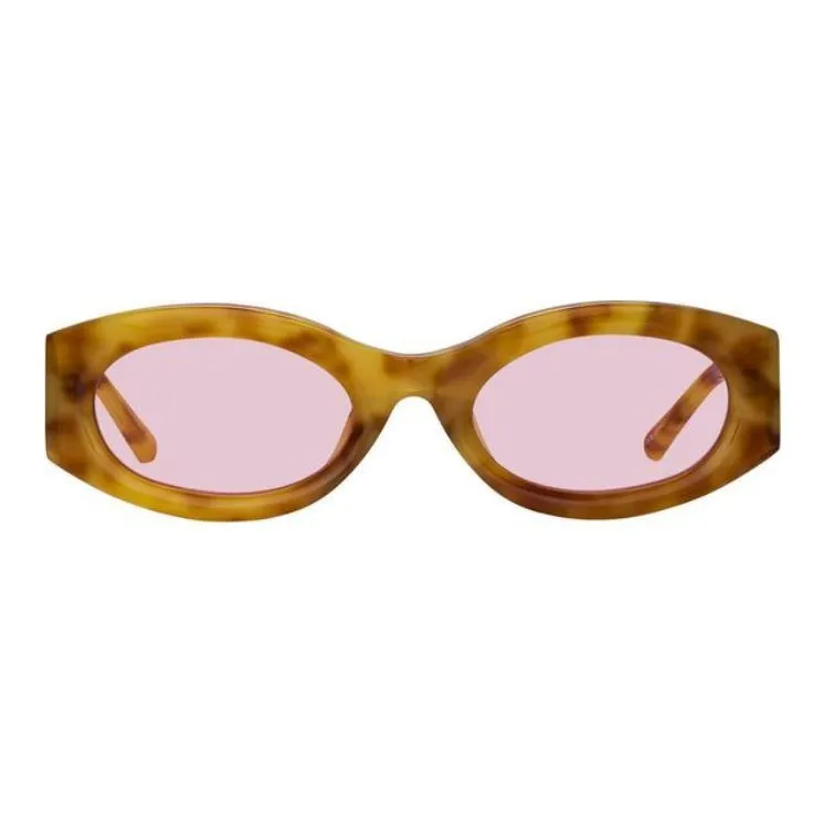 The Attico X Linda Farrow Oval Frame Sunglasses-1