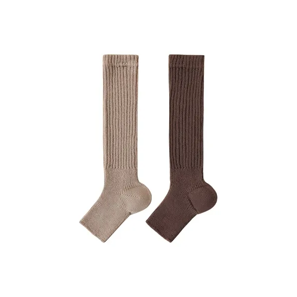Temooues Knee High Socks Women's 2 Pack-9