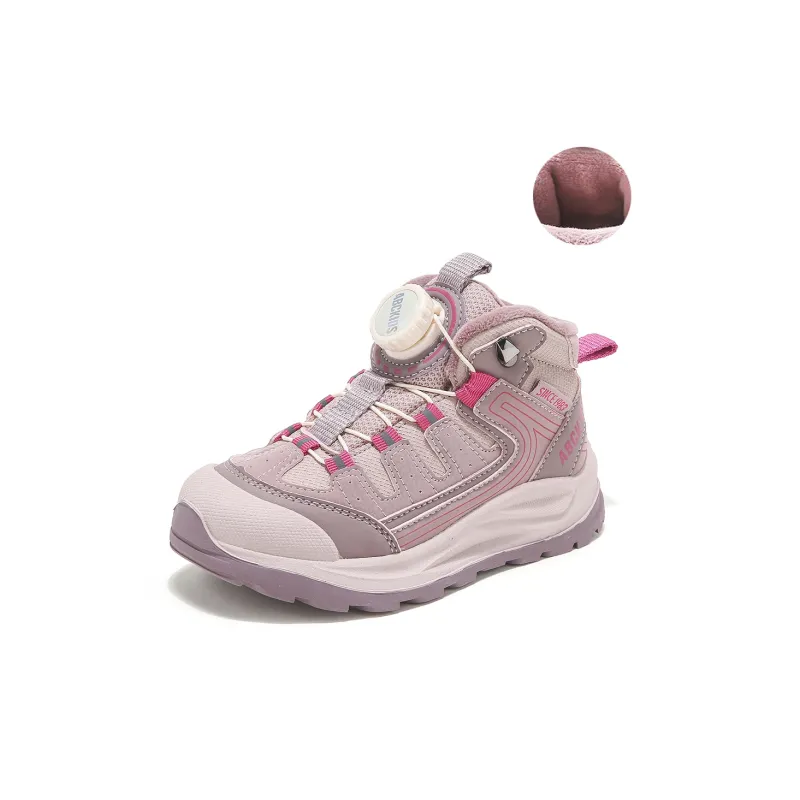 ABC KIDS Slip Resistant Anti Kick Wear Resistant Warm Kids' Running Shoes Pink/Rose Red Kids'-0